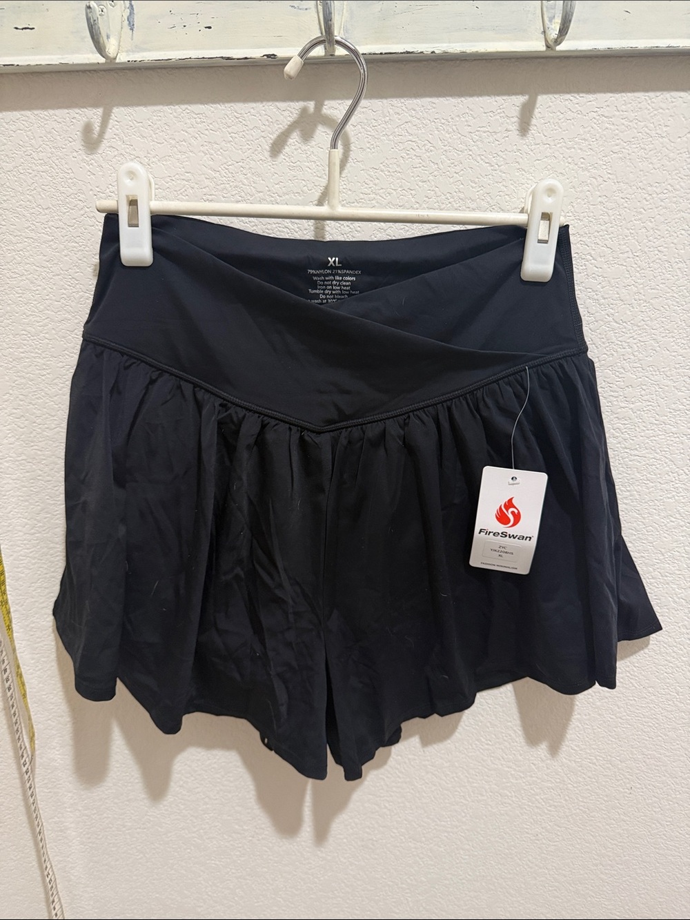 Black Women's Athletic Skort - XL